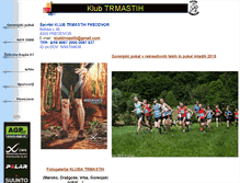 Tablet Screenshot of klub-trmastih.si